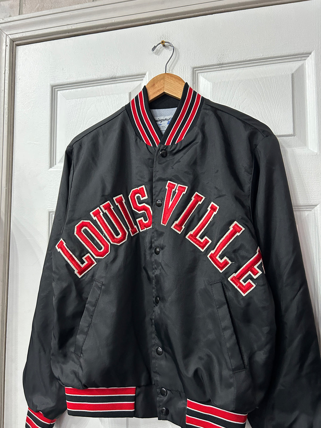 Vintage Louisville Satin Jacket M