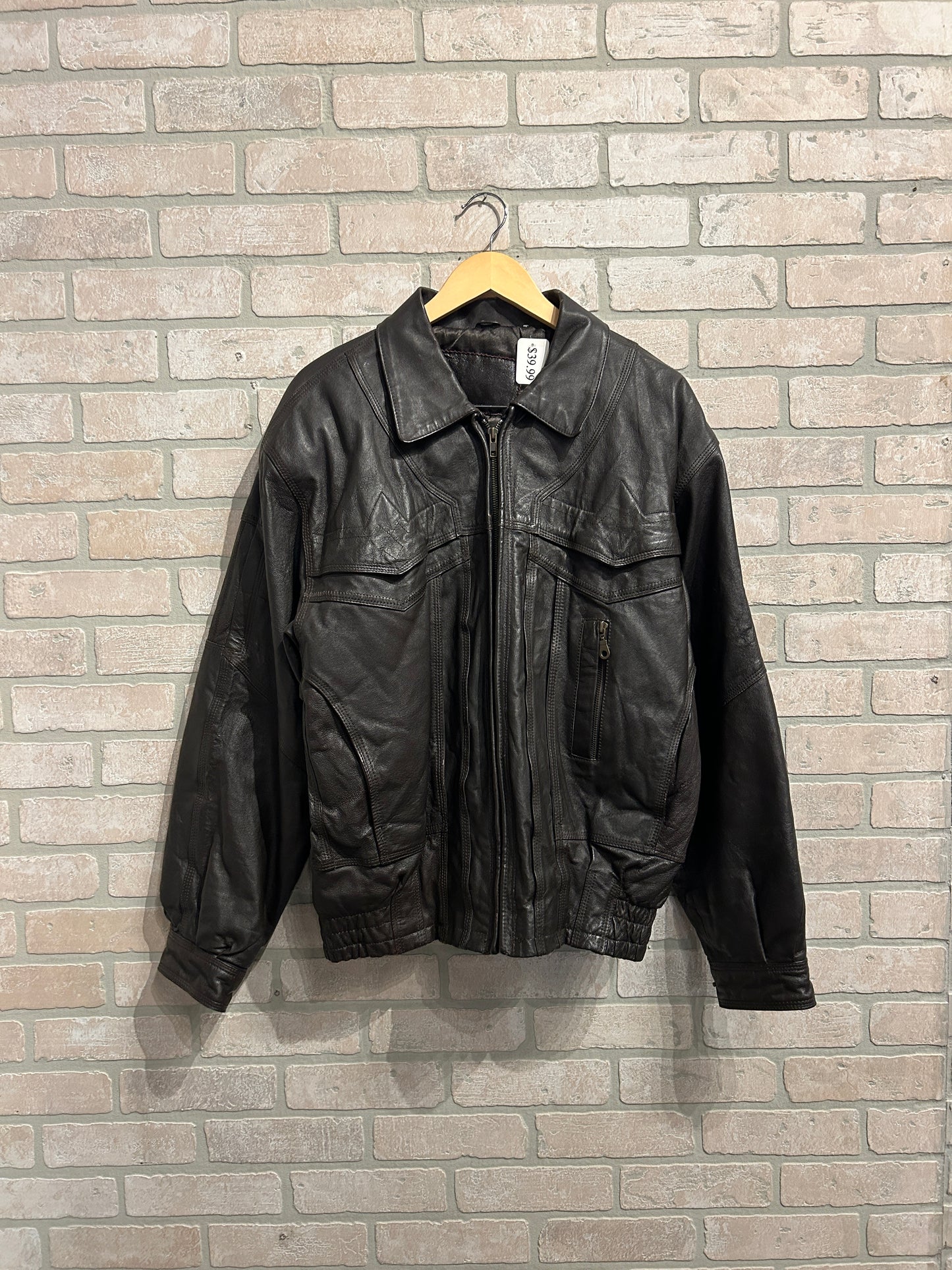 Vintage Leather Jacket L