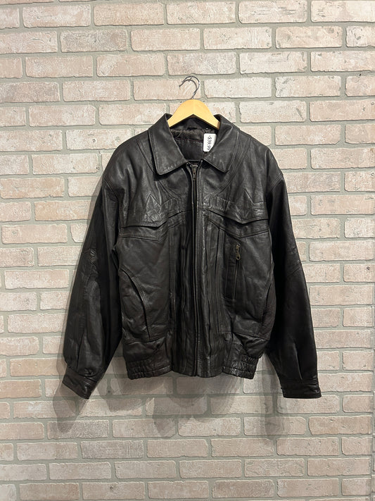 Vintage Leather Jacket L
