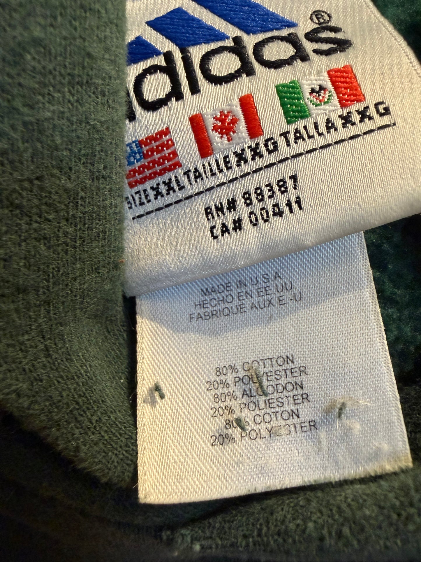 Vintage 90’s Adidas Hoodie XXL