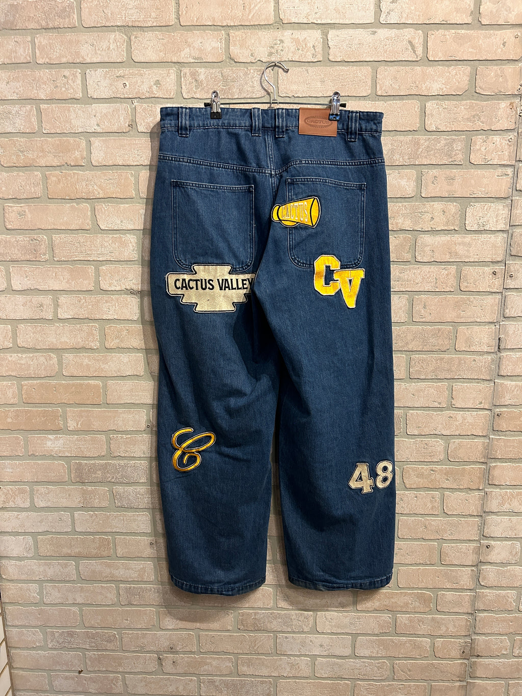 AZVA Studios Patchwork Jeans M & L
