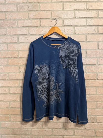 Y2k Skull Thermal XL