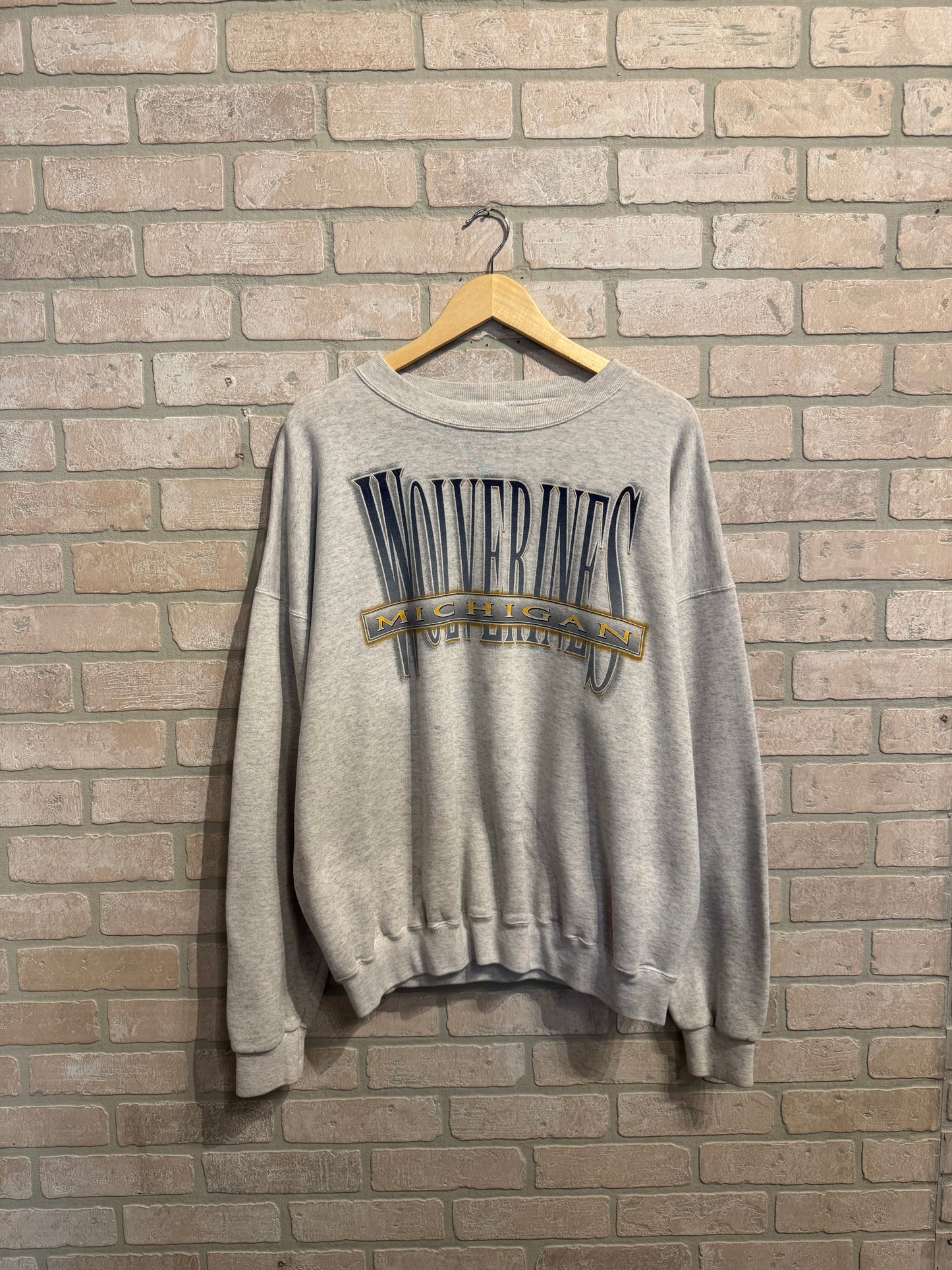 Vintage Michigan Wolverines Crewneck XL