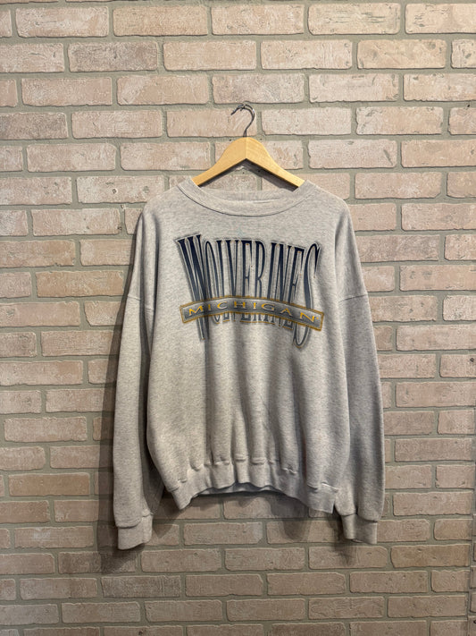 Vintage Michigan Wolverines Crewneck XL