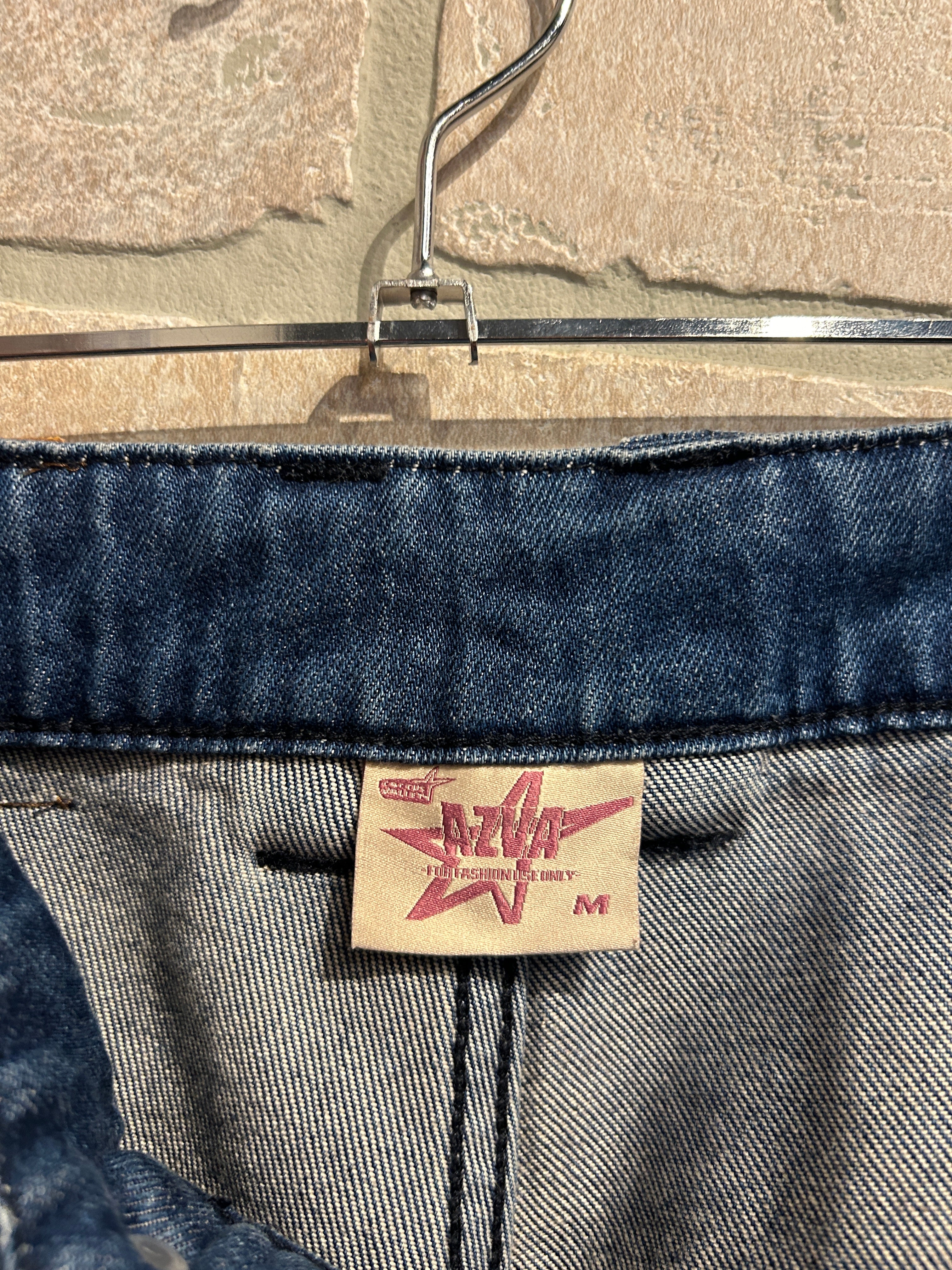 AZVA Studios Patchwork Jeans M & L