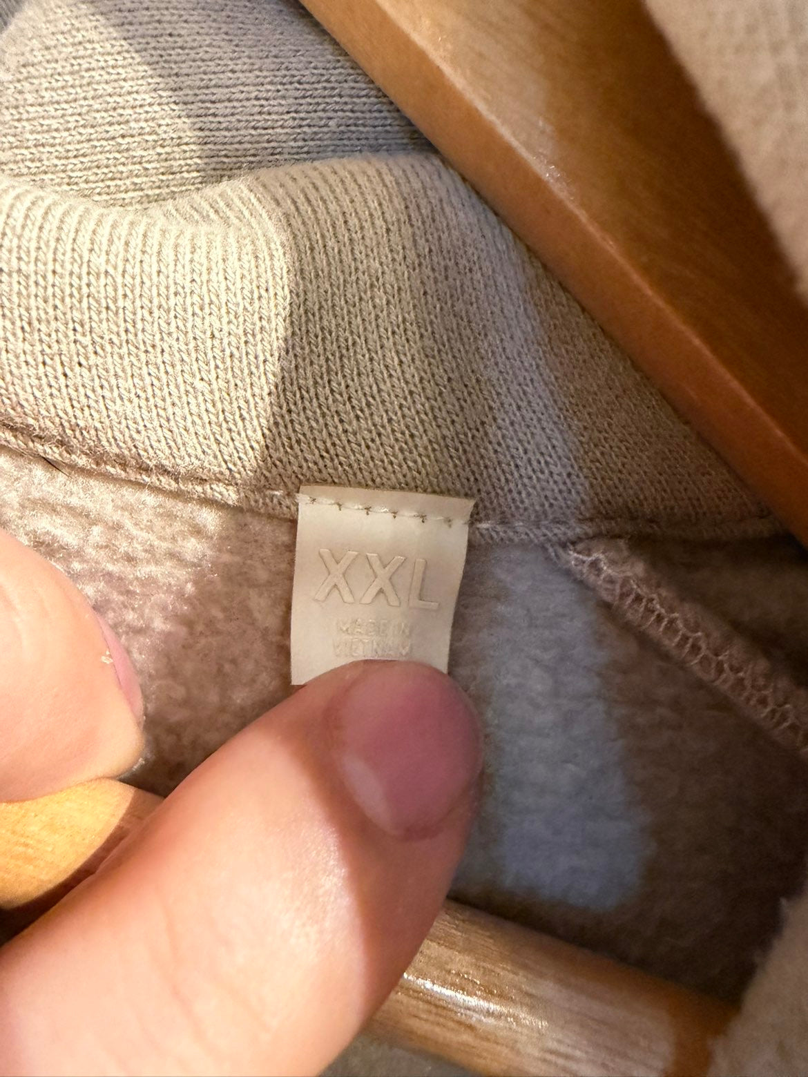 Essentials Zip Up Hoodie XXL