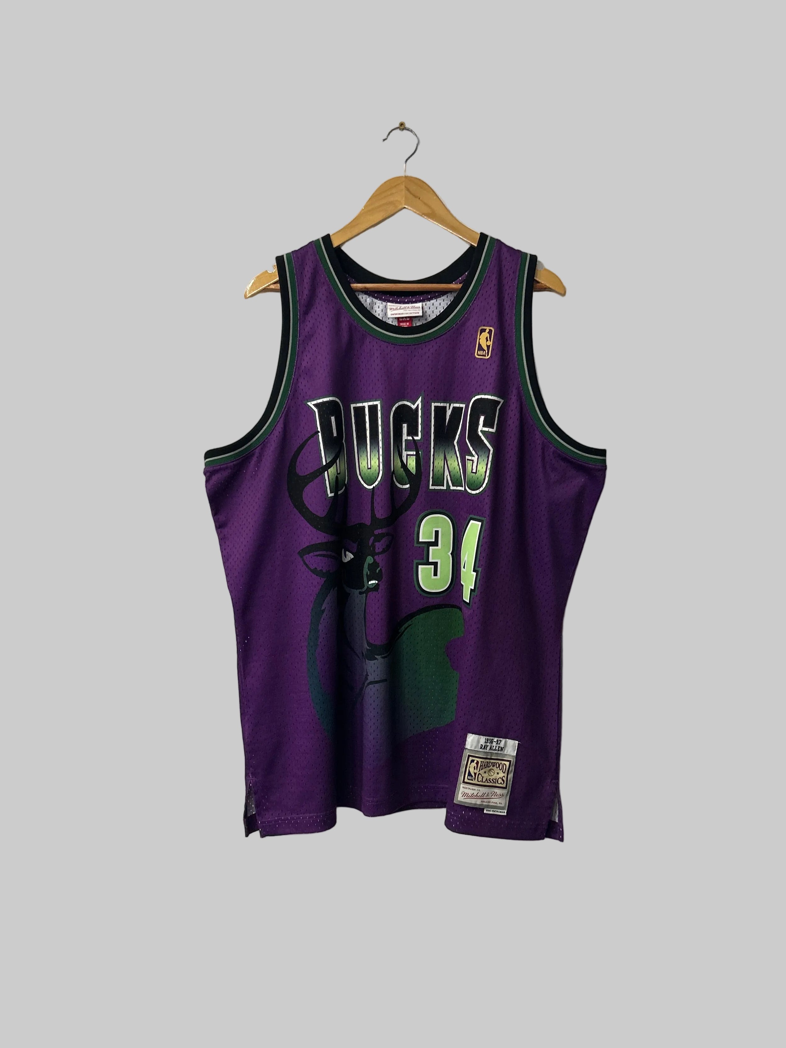 Ray Allen Bucks Jersey XXL