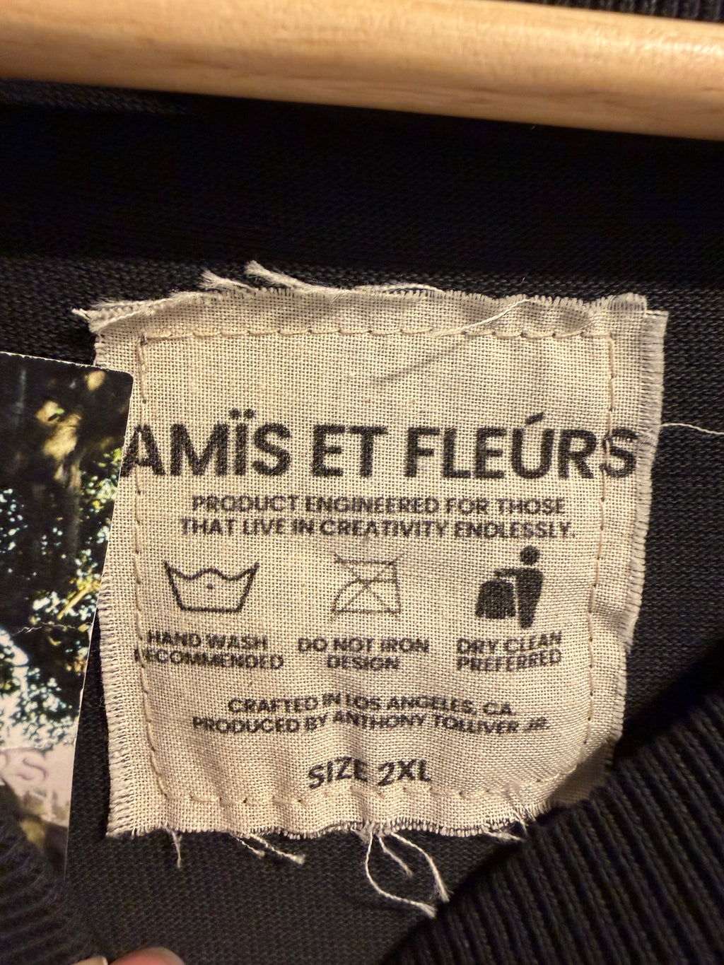 AMIS ET FLEURS Tee XXL