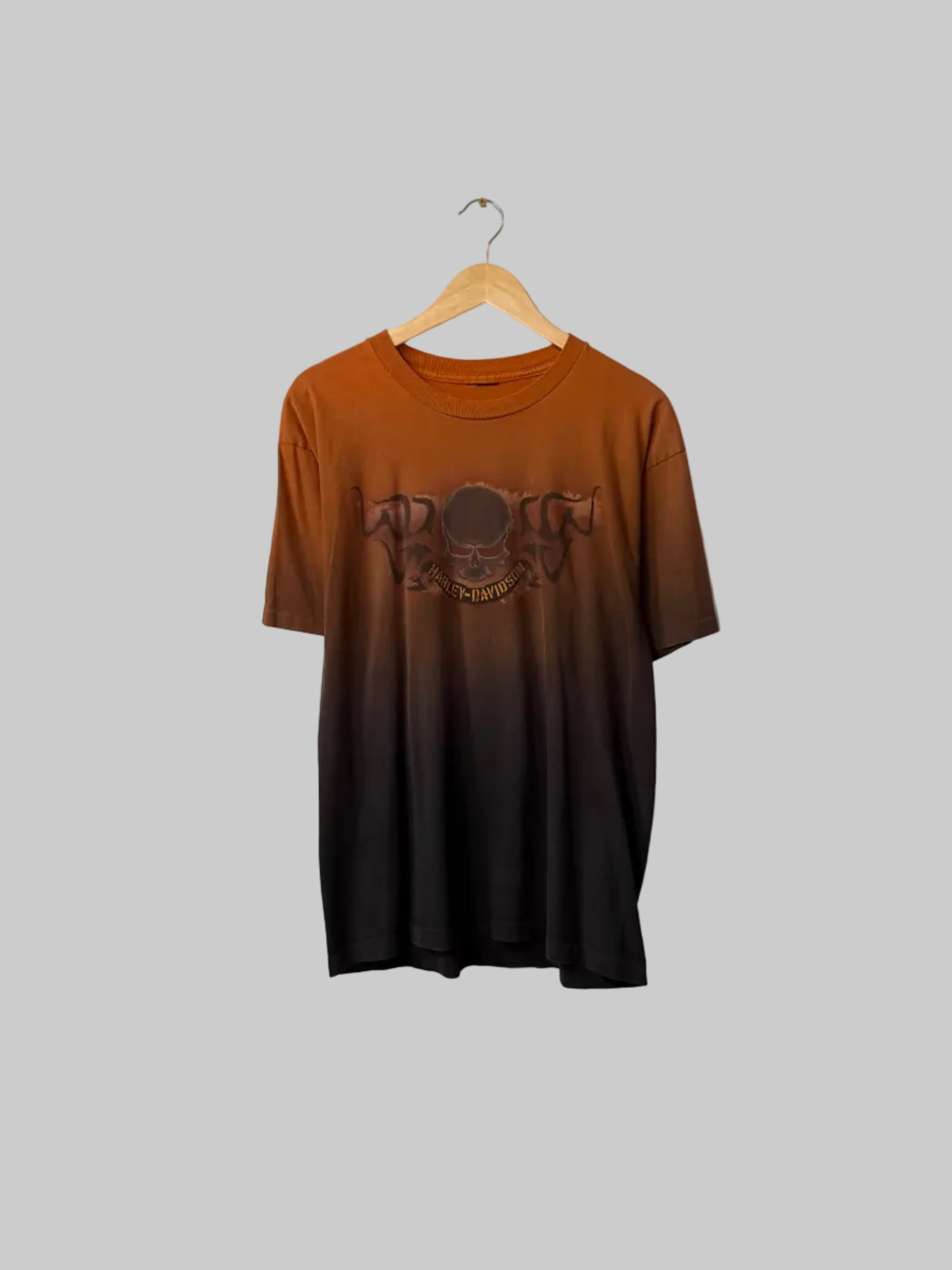 Vintage Harley Davidson Skull Tee XL