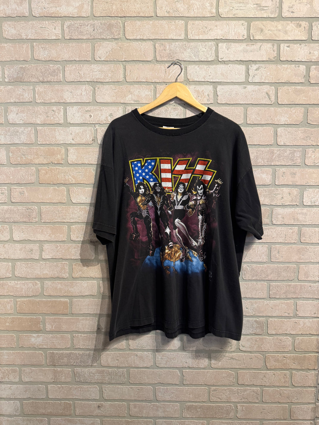 Vintage Kiss Tour Tee XXL