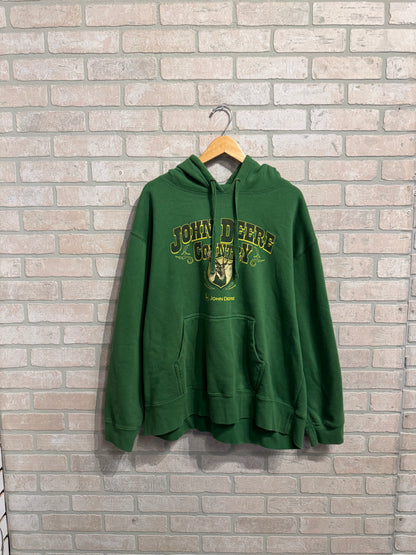 Y2k John Deere Hoodie XL