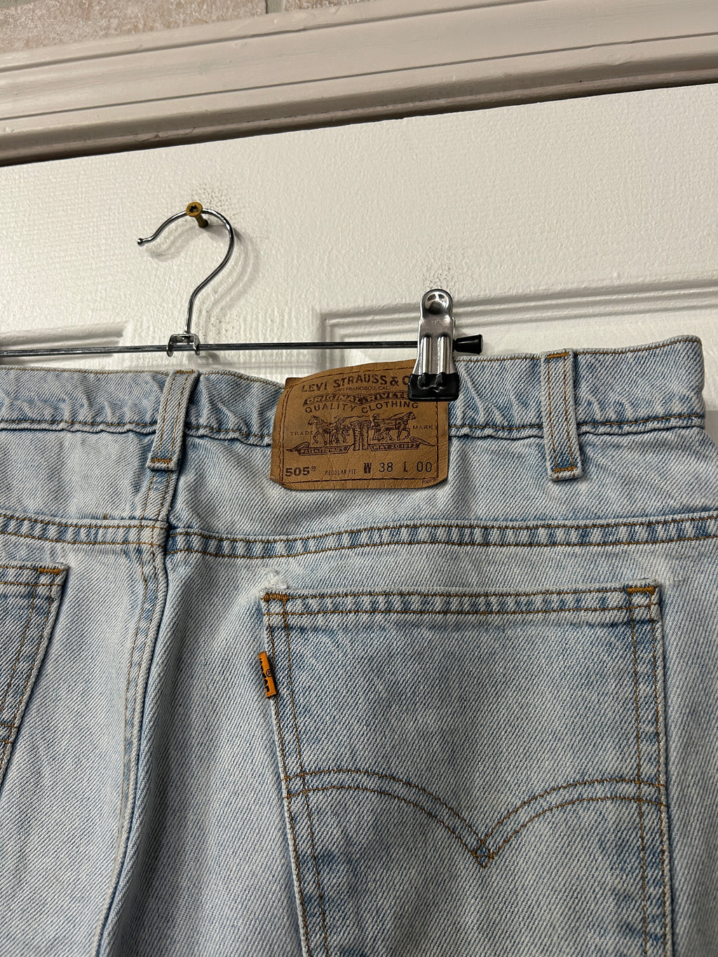 Vintage orange tab Levi’s Jean Shorts 38