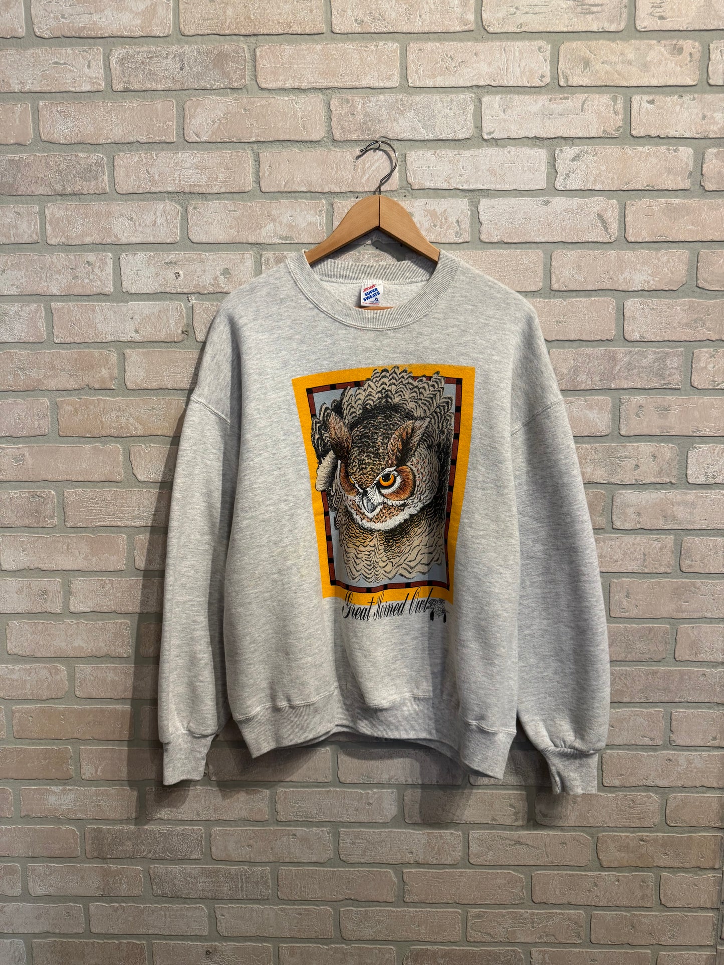 Vintage Owl Crewneck XL