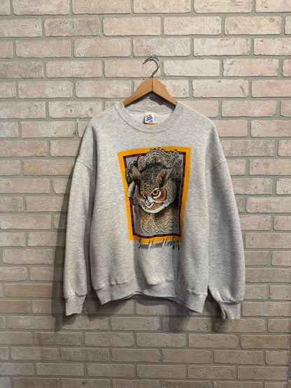 Vintage Owl Crewneck XL