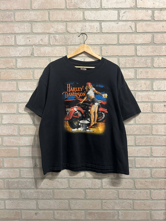 Y2k Harley Davidson Tee L