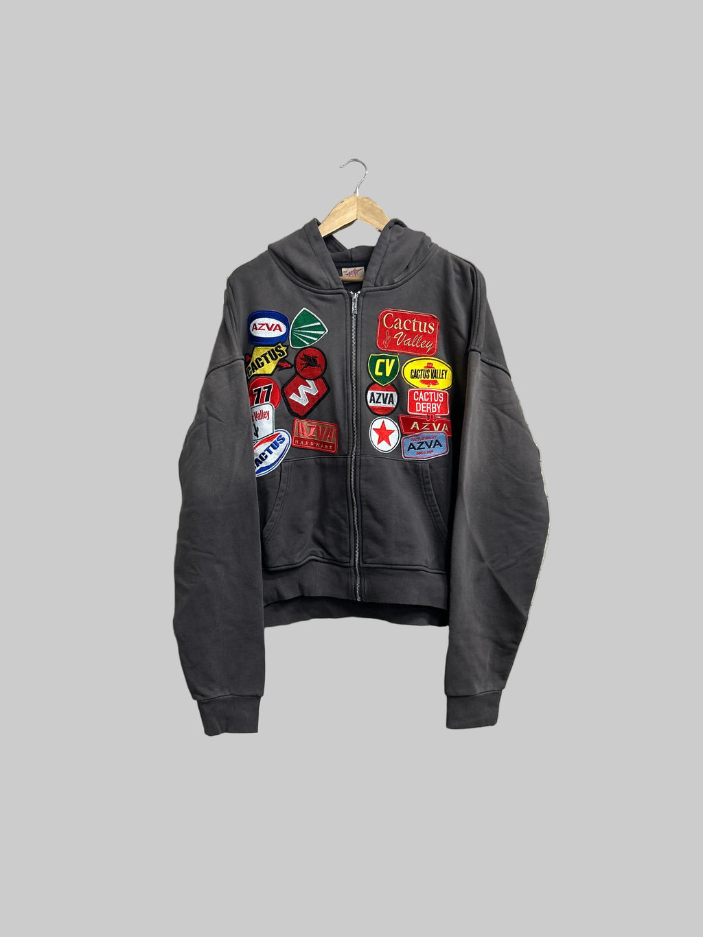 Azva Studios Patchwork Hoodie M