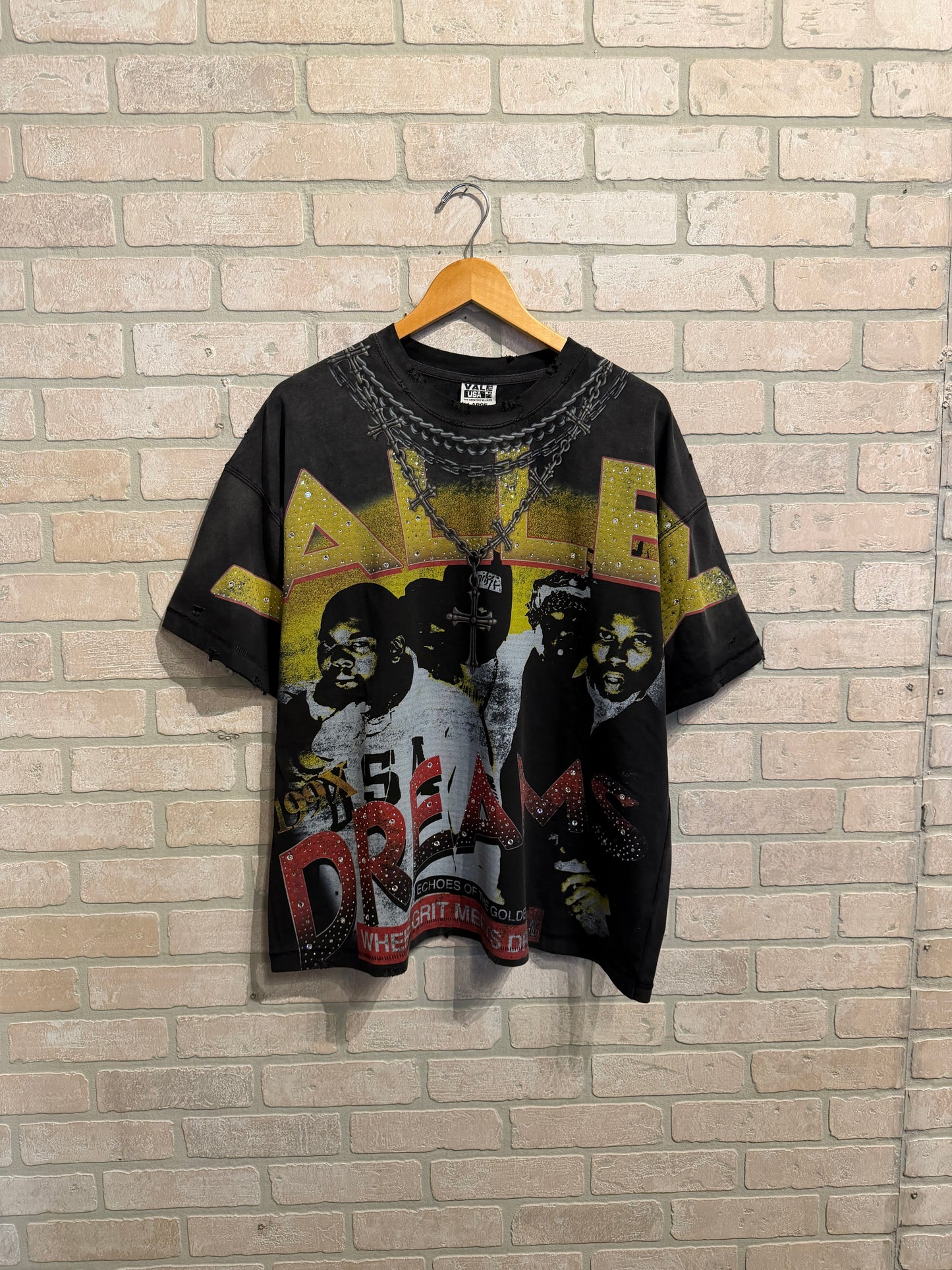 Vale Bling Chain Tee L