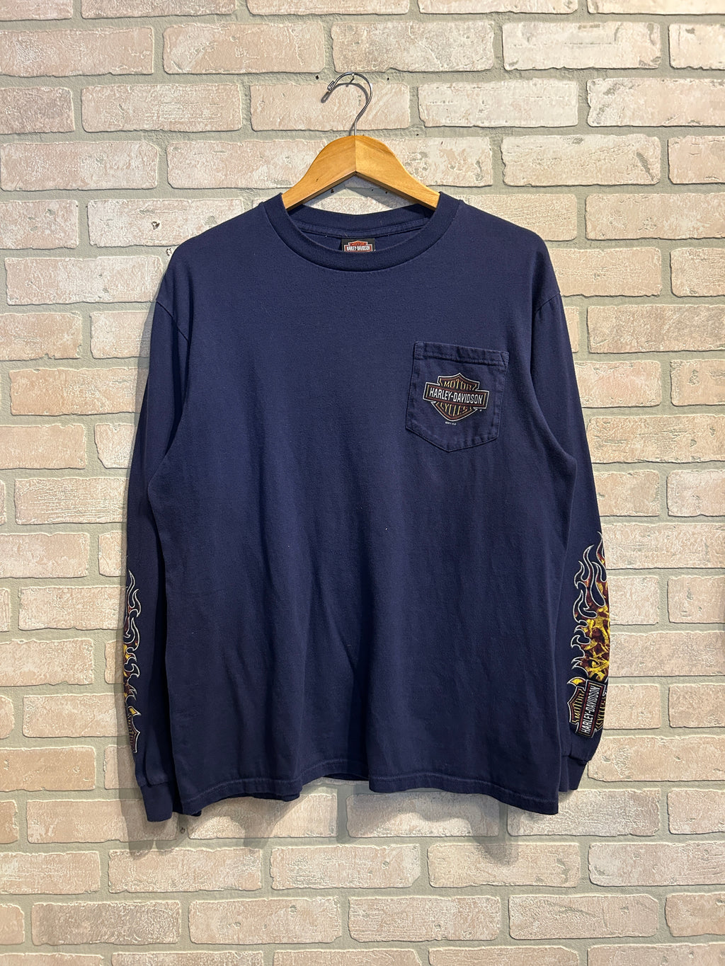 Harley Davidson Flame Longsleeve L