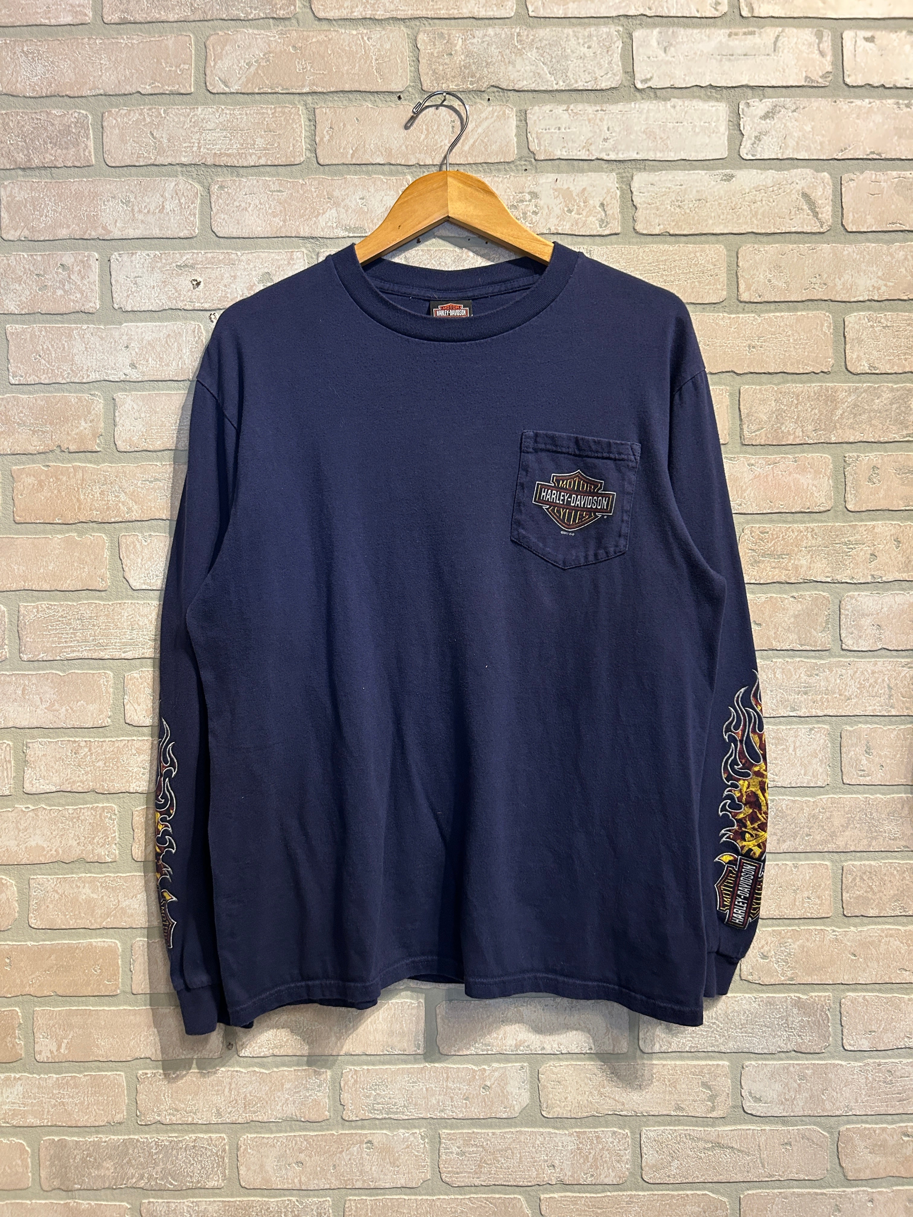 Harley Davidson Flame Longsleeve L