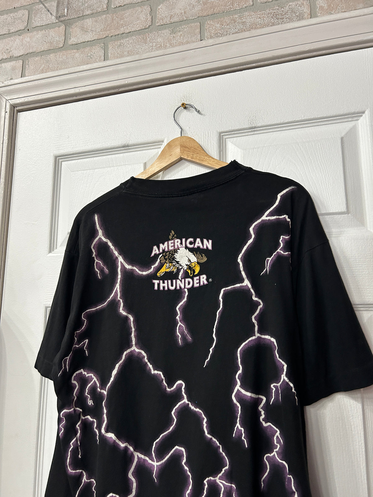 Vintage Lightning Biker Tee XL