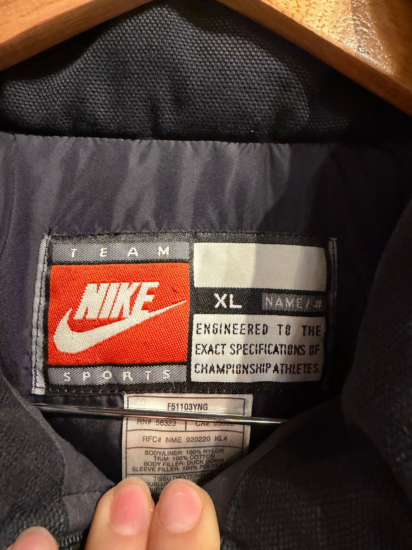 Vintage Nike GeorgeTown Jacket XL