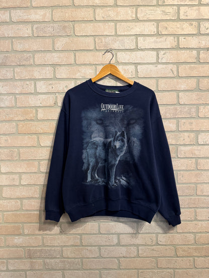 Vintage Wolf Crewneck L