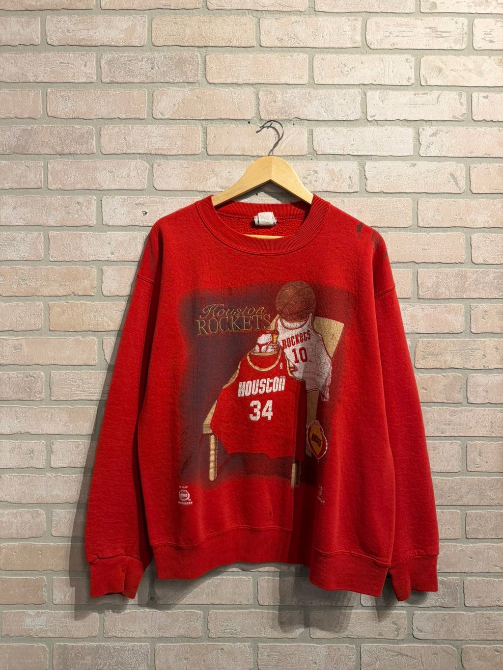 Vintage Houston Rockets Crewneck L