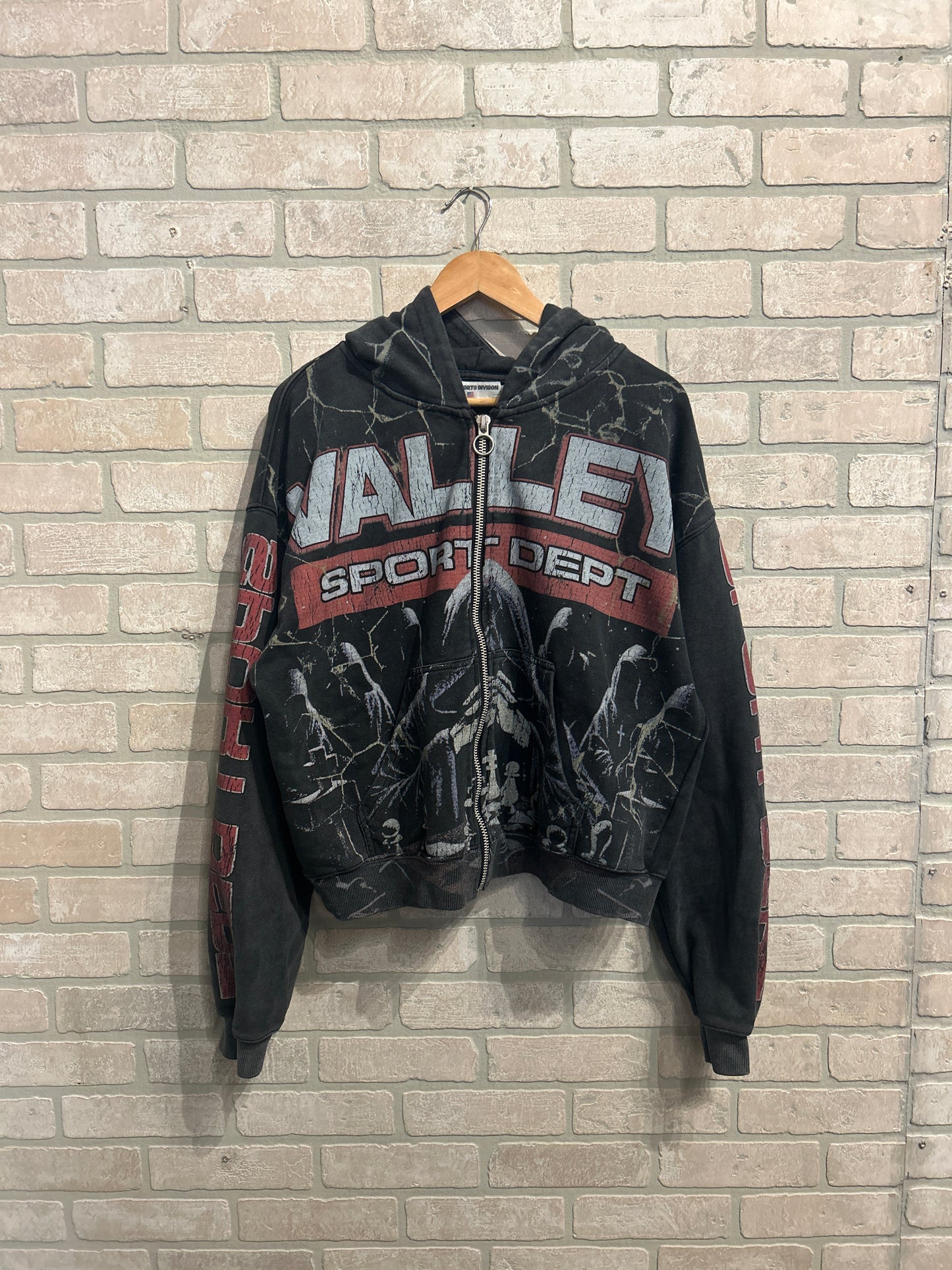 Vale Zip Up Hoodie M