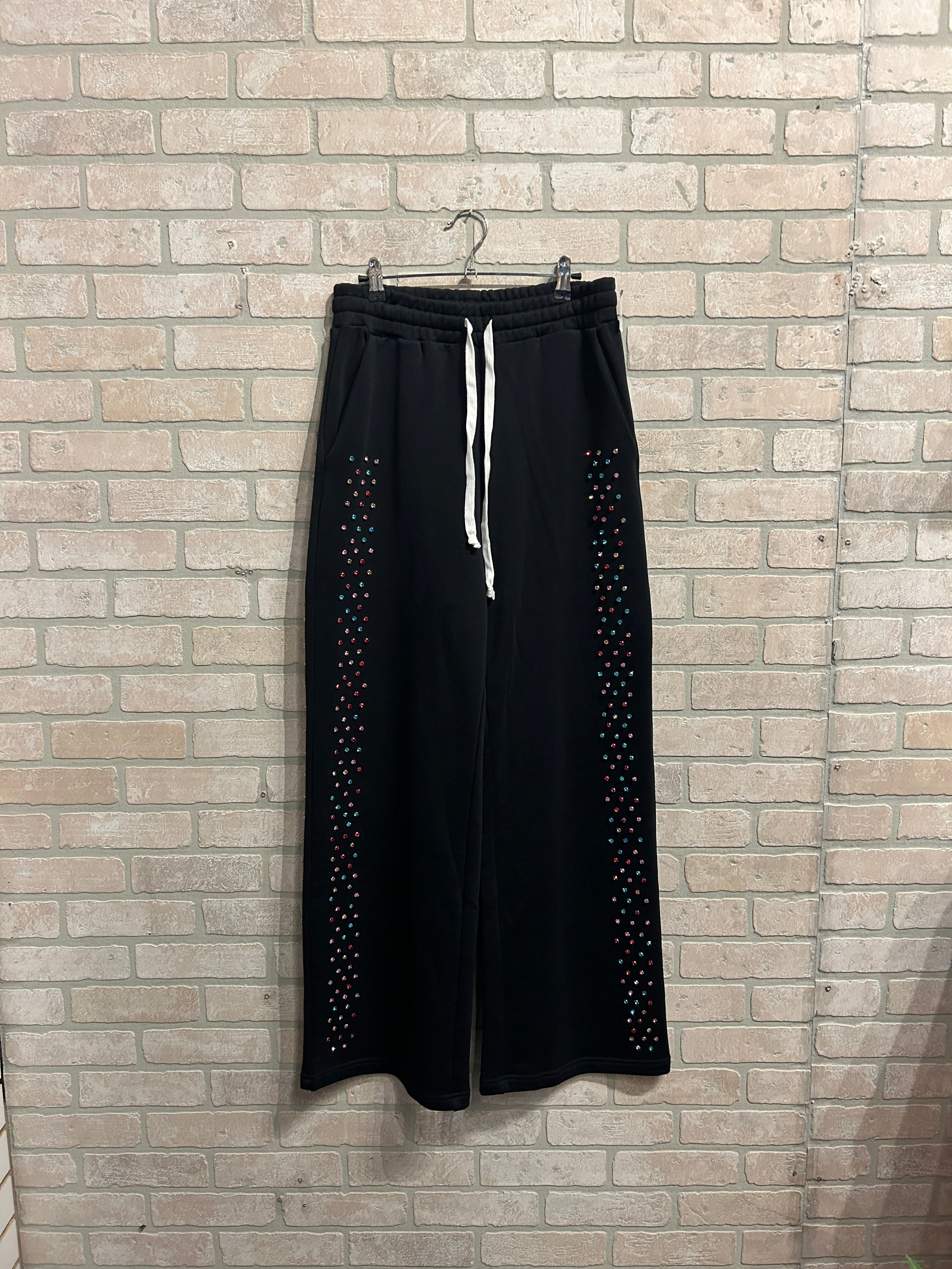 AZVA Studios Crystal Sweatpants