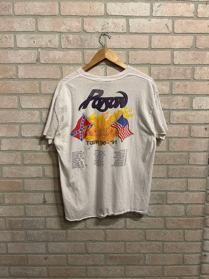 Vintage Poison Band Tee L