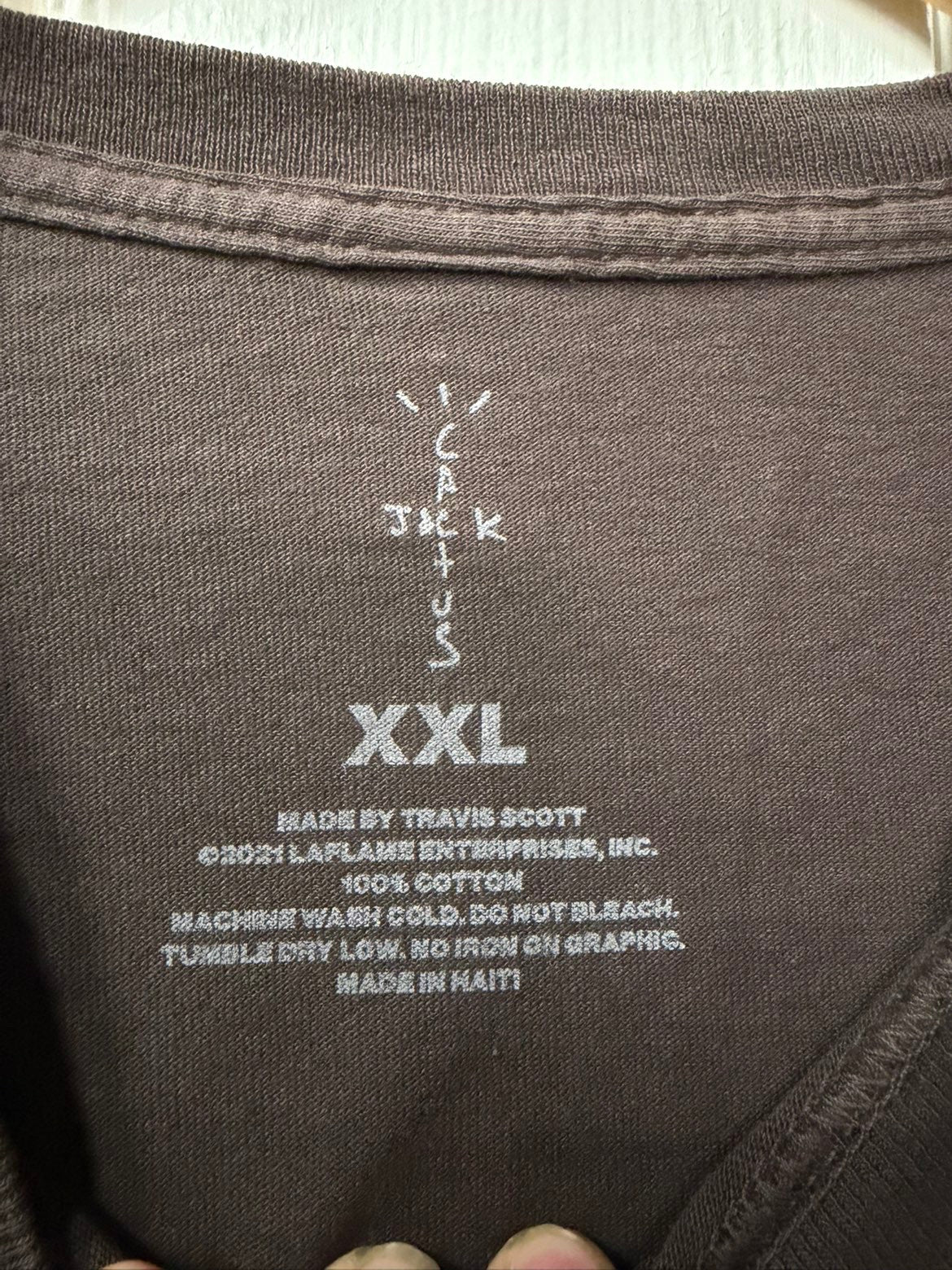 Travis Scott Fragment Tee XXL