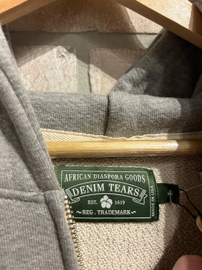 Denim Tears Zip Hoodie L