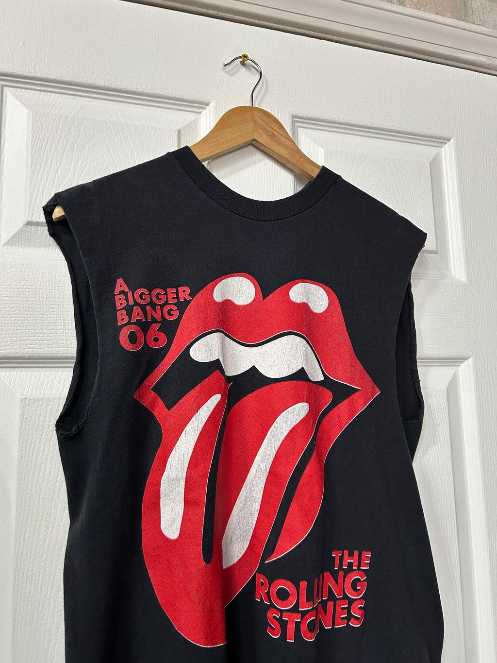 Vintage Rolling Stones Cut Off Tee M