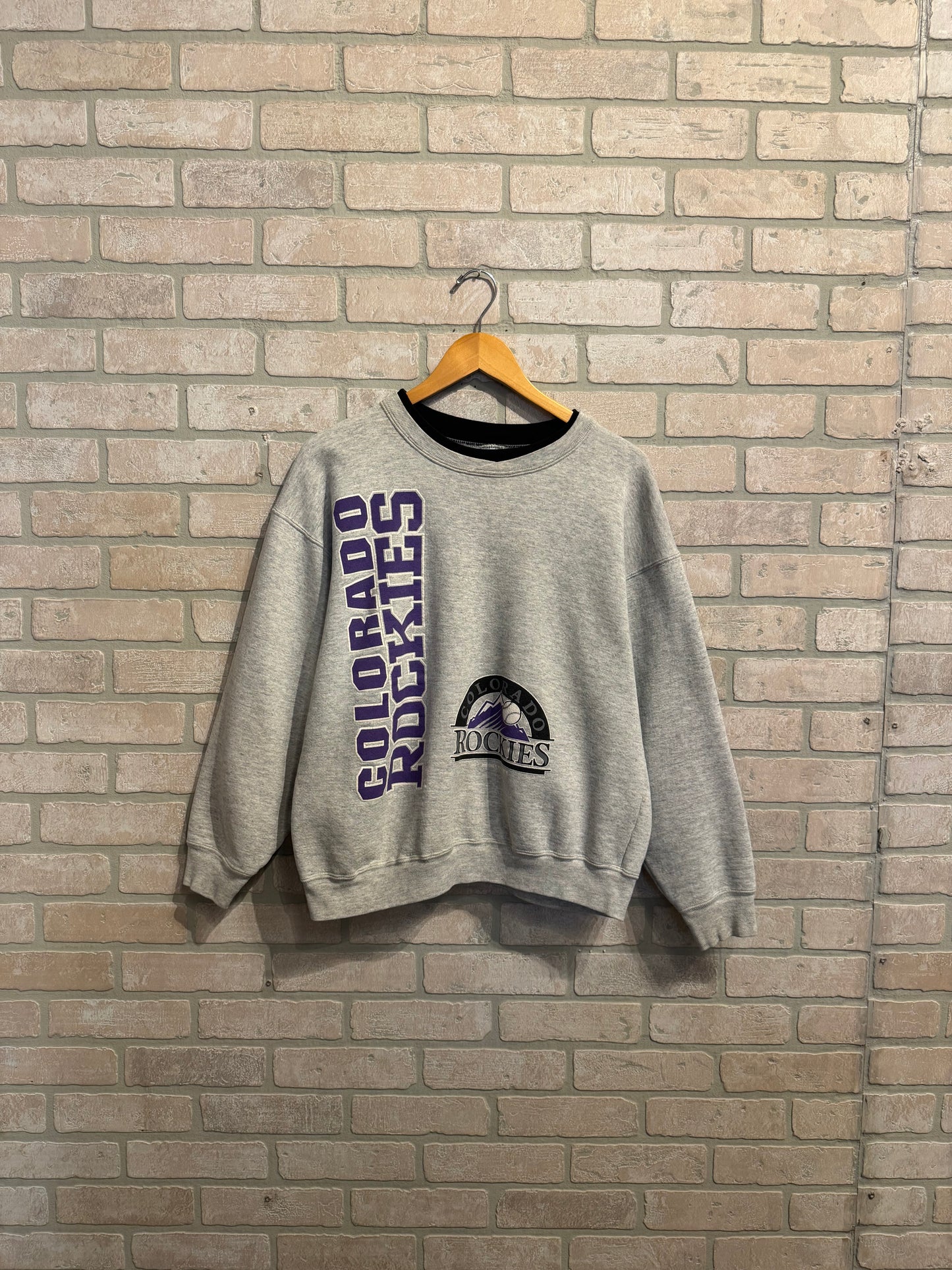 Vintage Colorado Rockies Crewneck M