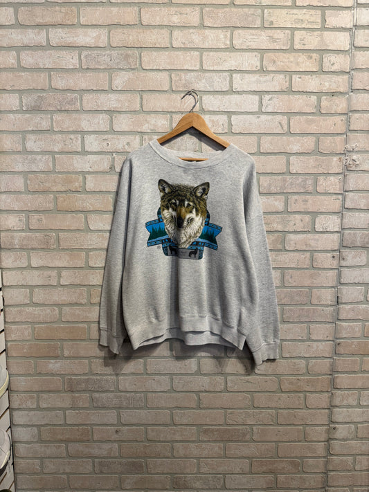 Vintage Wolf Crewneck L