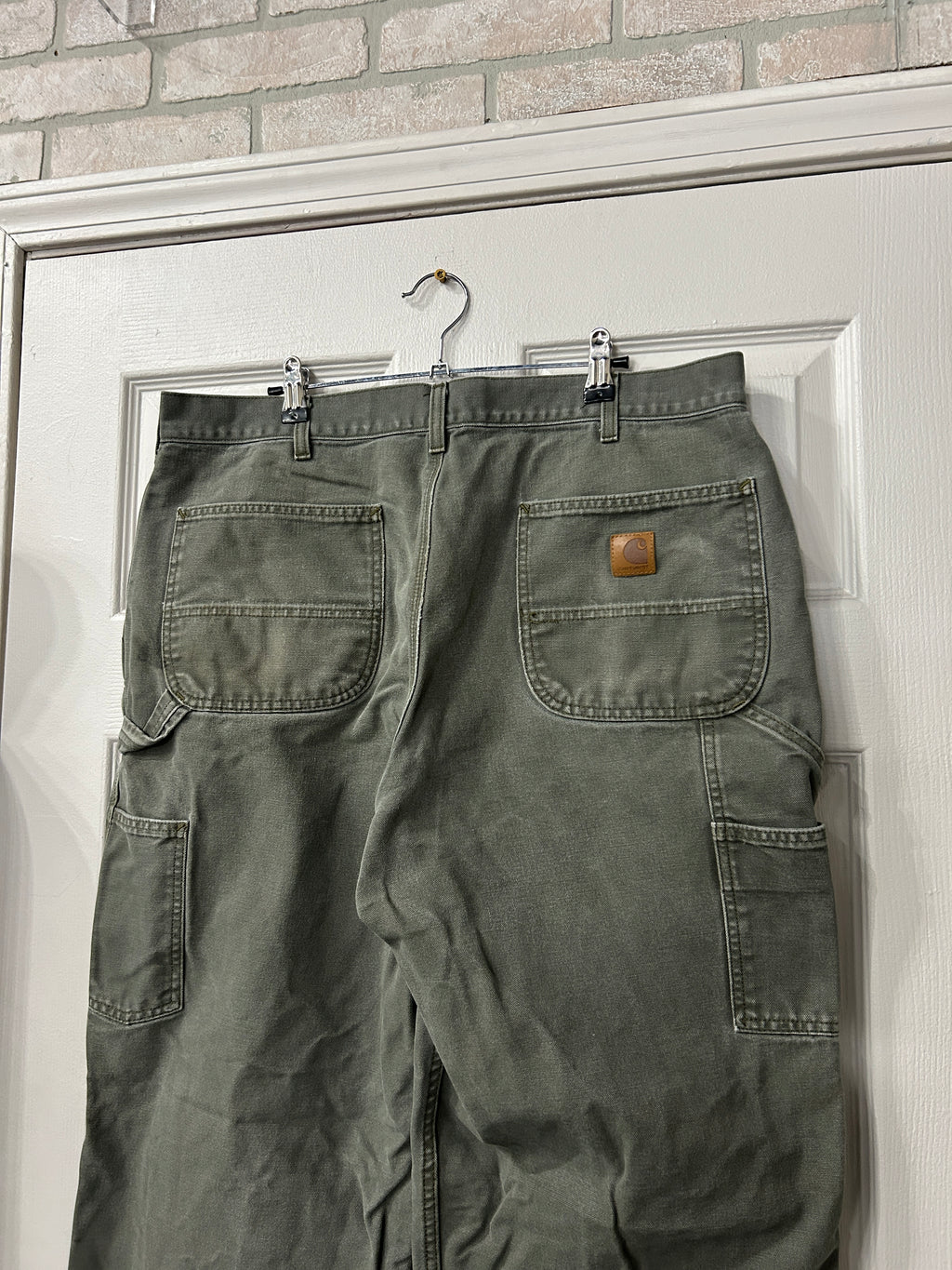 Olive Carhartt Pants 38x34