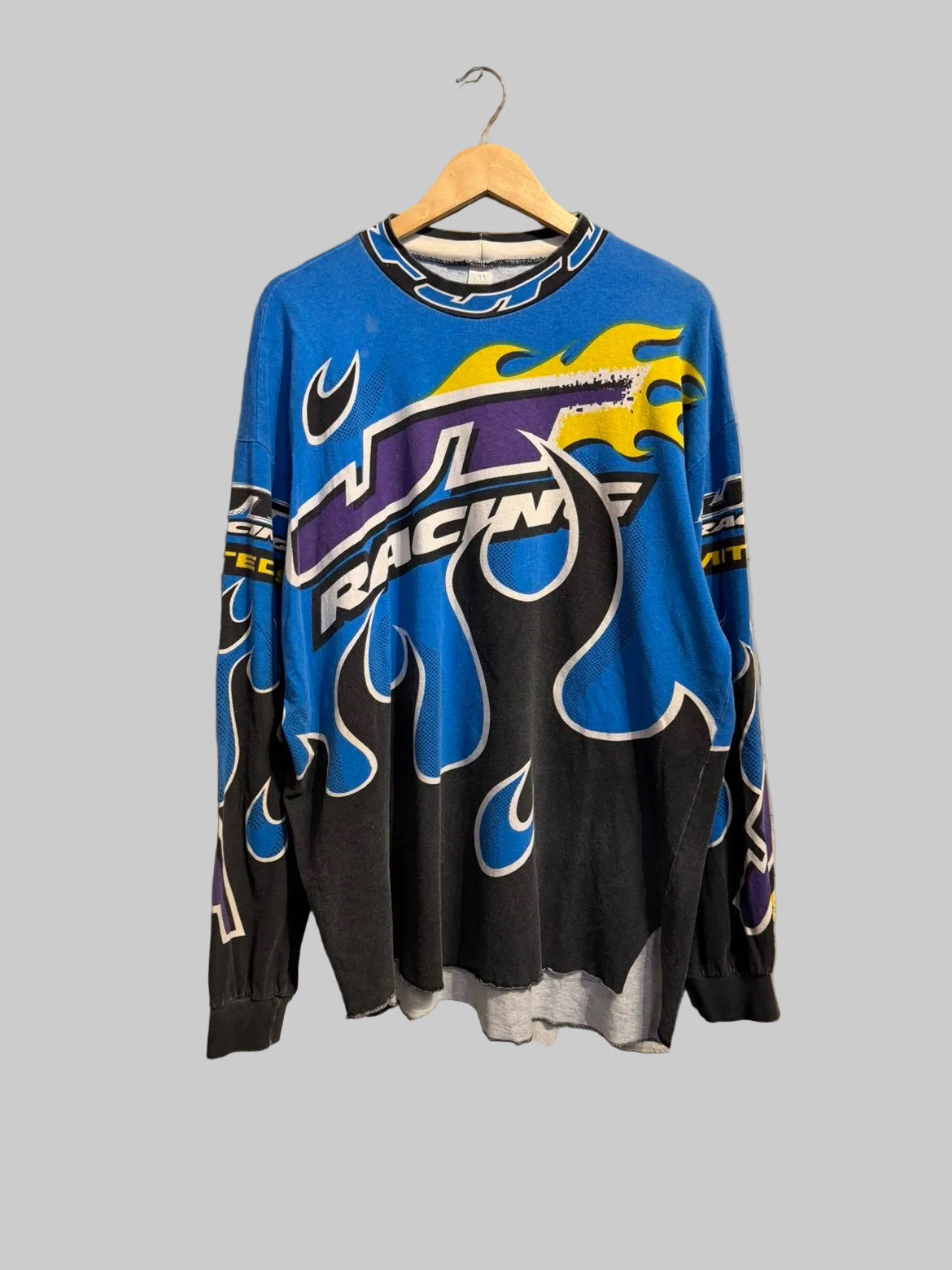 Vintage Racing Flame Longsleeve XL