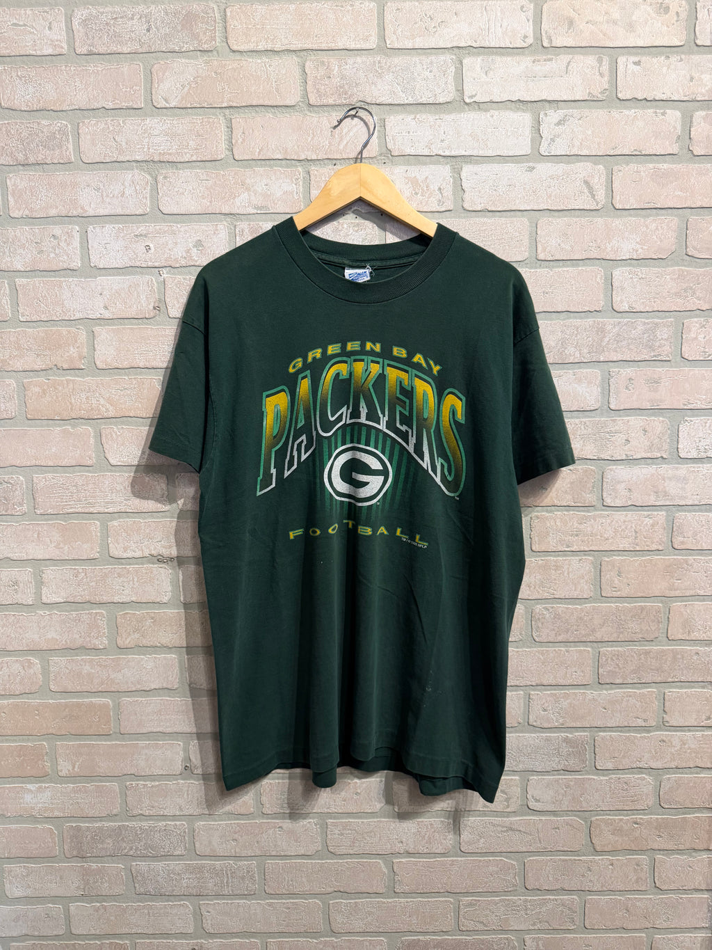 Vintage Green Bay Packers Tee L