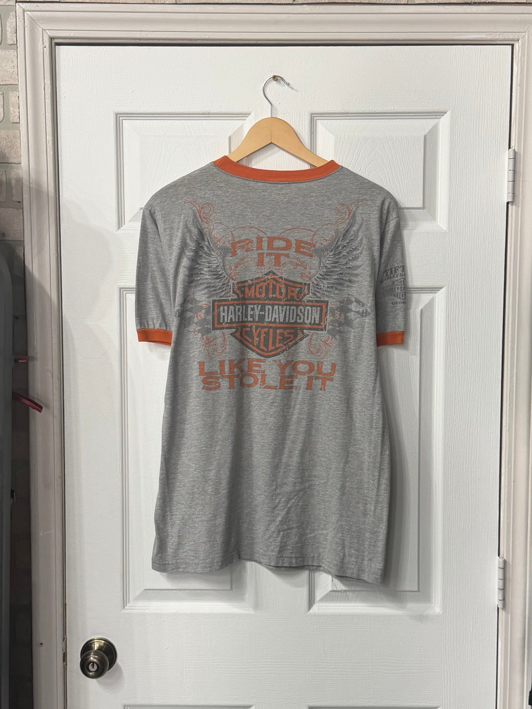 Y2k Harley Davidson Tee L