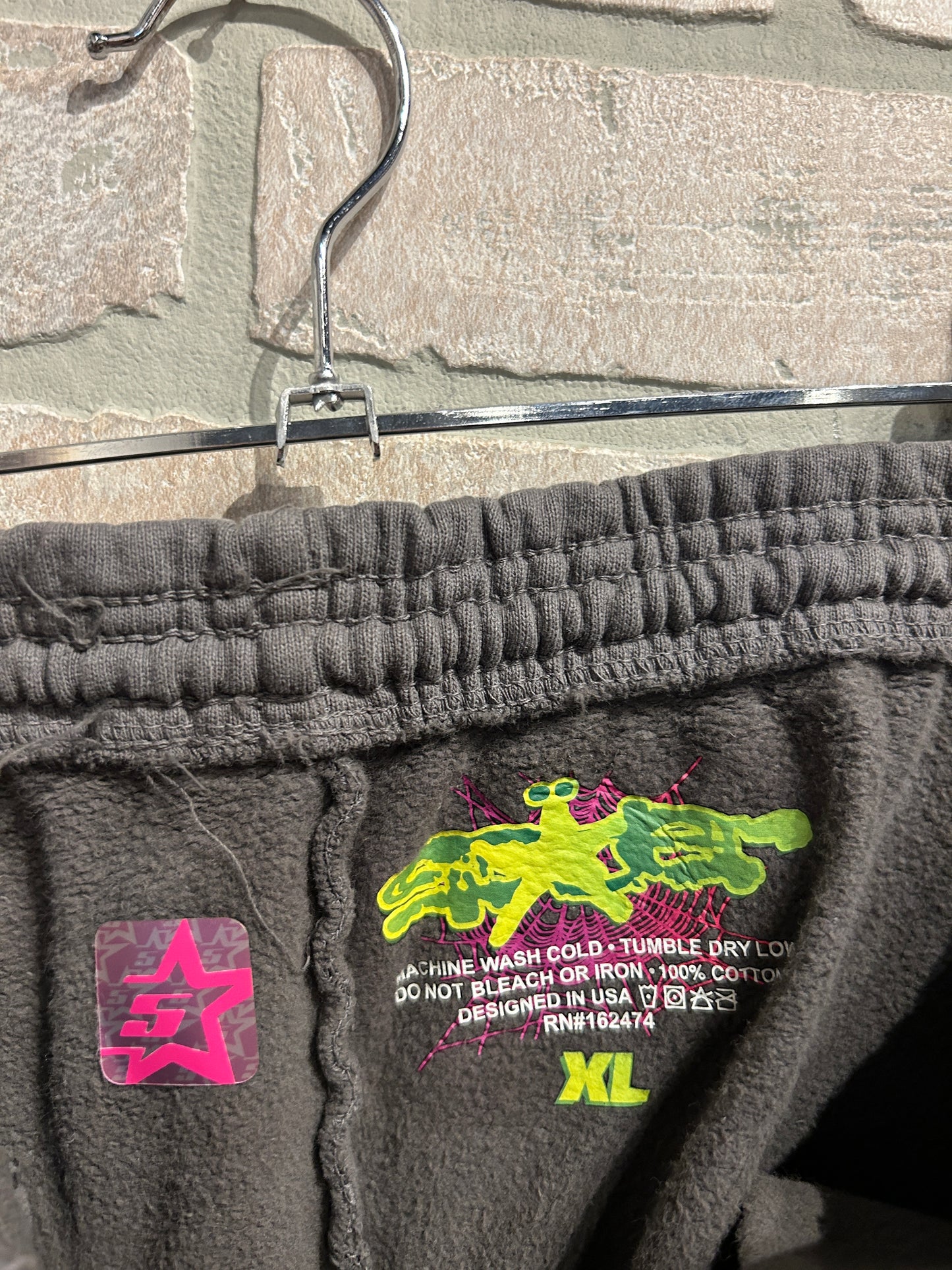 Sp5der Sweat Pants XL