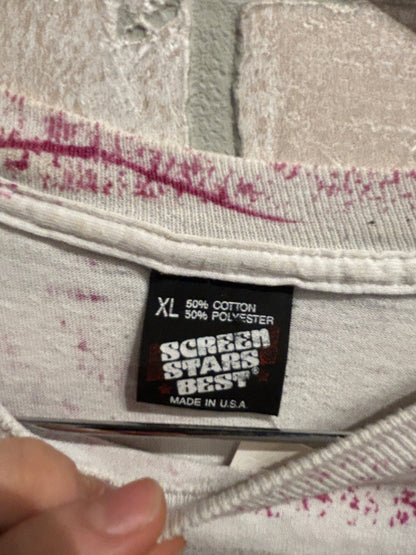 Vintage Derby AOP Tee L