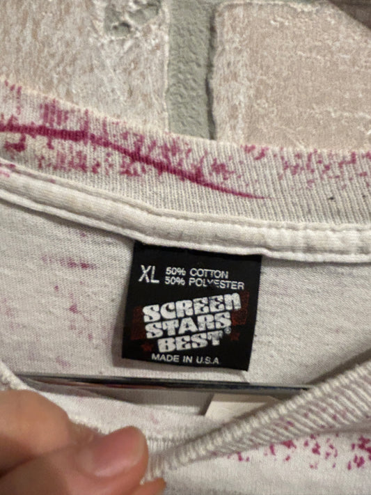 Vintage Derby AOP Tee L