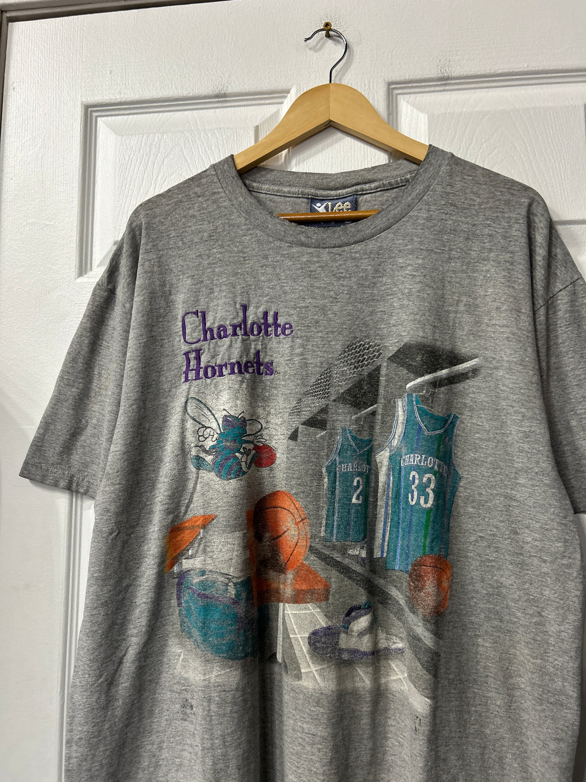 Vintage Charlotte Hornets Tee XL
