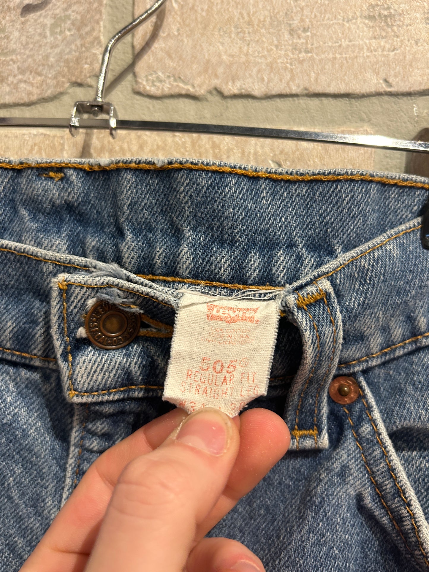 Vintage Orange Tab Levi’s Jeans 34x30