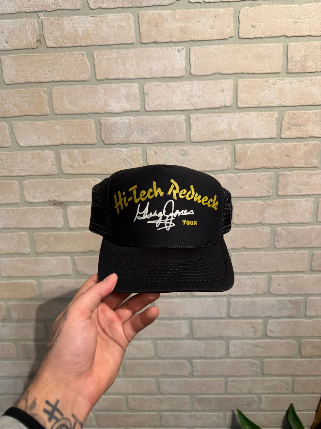 Vintage George Jones Trucker Hat