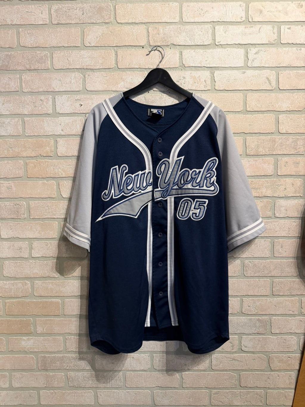 Y2k New York Baseball Jersey XL