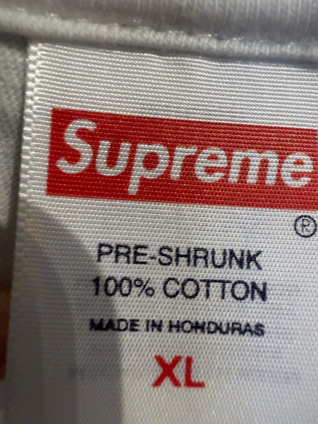 Supreme Tee XL