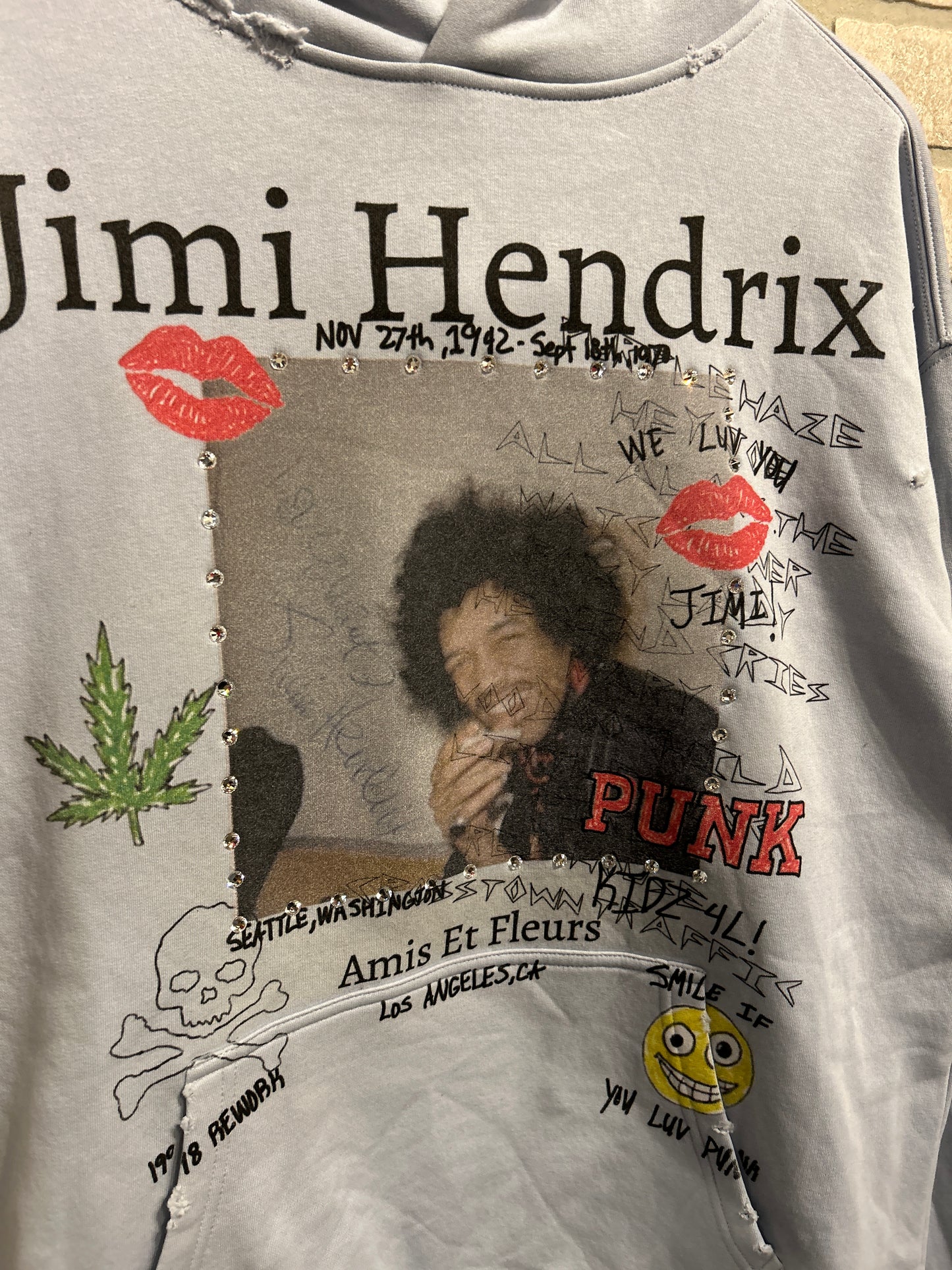 Amis Et Fleurs Hoodie