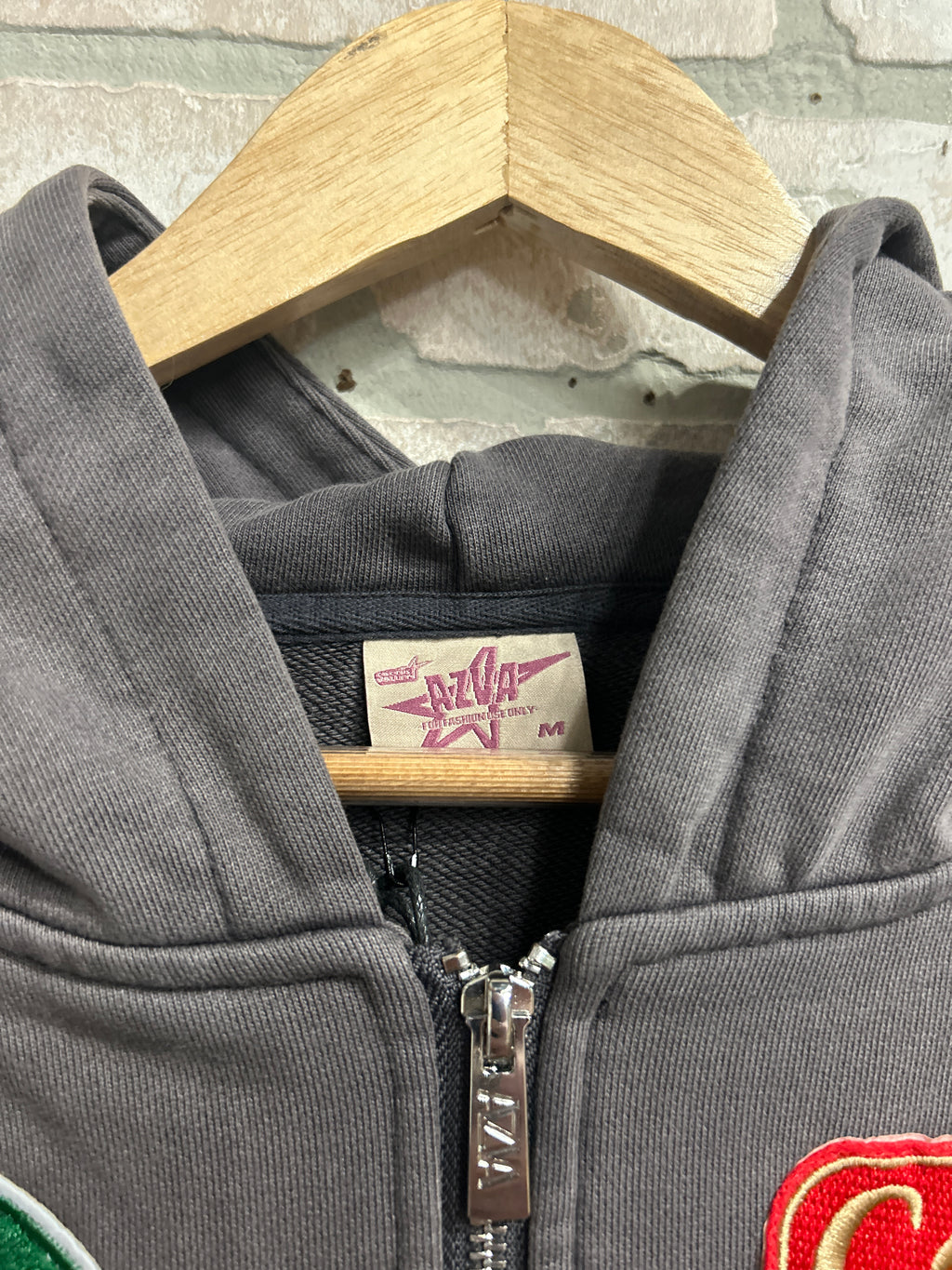 Azva Studios Patchwork Hoodie M