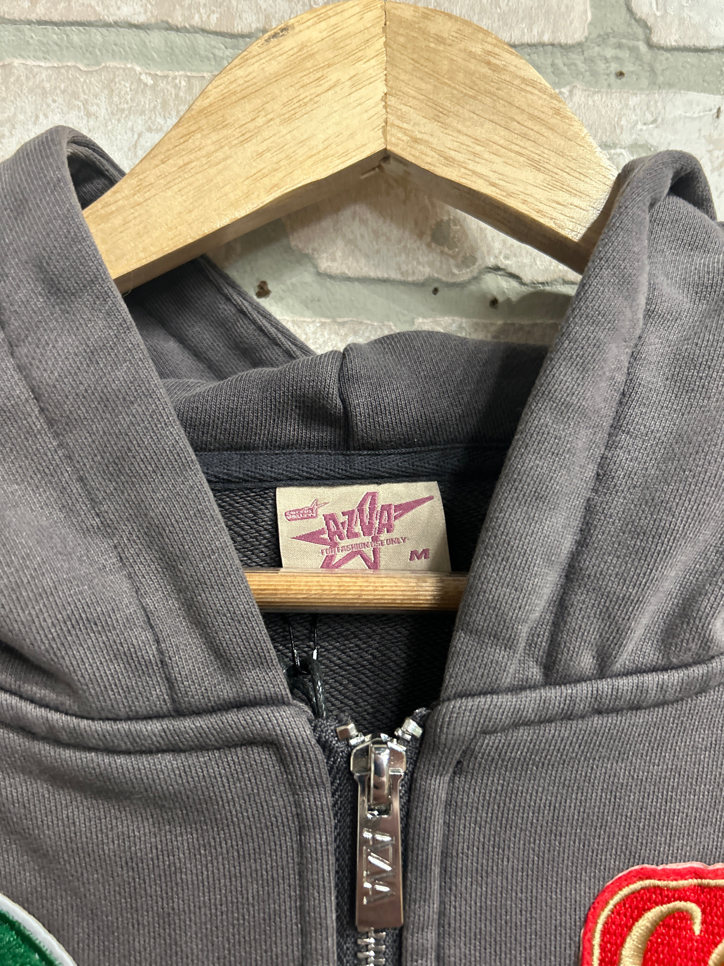 Azva Studios Patchwork Hoodie M